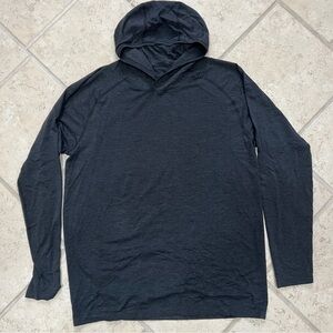 lululemon athletica Black Lightweight Hooded Long-Sleeve